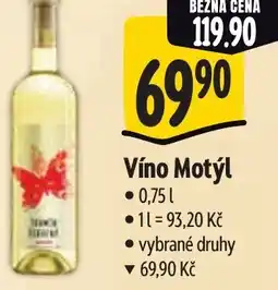 Albert Víno Motýl nabídka