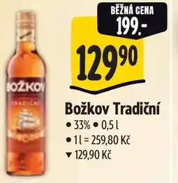 Albert Božkov Tradiční nabídka