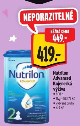 Albert Nutrilon Advanced Kojenecká výživa nabídka