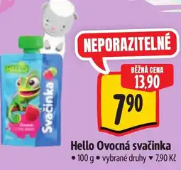 Albert Hello Ovocná svačinka nabídka