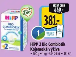 Albert HiPP 2 Bio Combiotik Kojenecká výživa nabídka