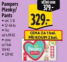 Albert Pampers Plenky/ Pants nabídka