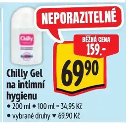 Albert Chilly Gel na intimní hygienu nabídka