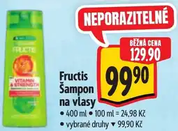 Albert Fructis Šampon na vlasy nabídka
