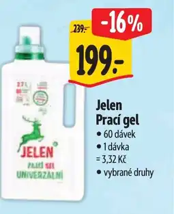 Albert Jelen Prací gel nabídka