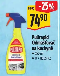 Albert Pulirapid Odmašťovač na kuchyně nabídka