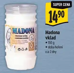 Albert Madona vklad nabídka