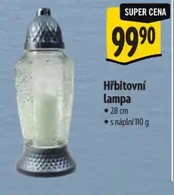 Albert Hřbitovní lampa nabídka
