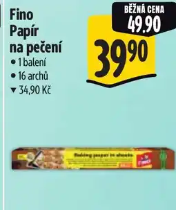 Albert Fino Papír na pečení nabídka