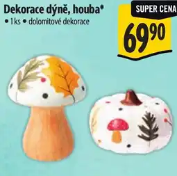 Albert Dekorace dýně, houba nabídka