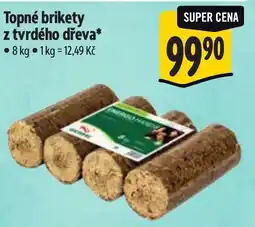 Albert Topné brikety z tvrdého dřeva nabídka
