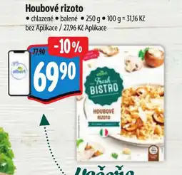 Albert Houbové rizoto nabídka