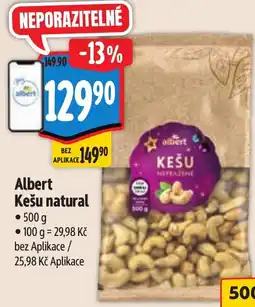 Albert Albert Kešu natural nabídka