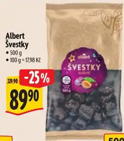 Albert Albert Švestky nabídka