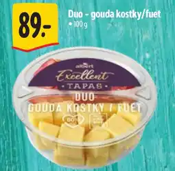 Albert Duo - gouda kostky/fuet nabídka