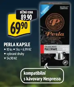 Albert Perla kapsle nabídka