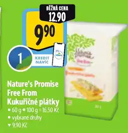 Albert Nature's Promise Free From Kukuřičné plátky nabídka