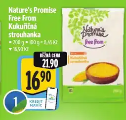 Albert Nature's Promise Free From Kukuřičná strouhanka nabídka