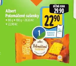 Albert Albert Polomáčené sušenky nabídka