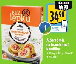 Albert Albert Směs na bramborové knedlíky nabídka