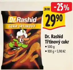 Albert Dr. Rashid Třtinový cukr nabídka