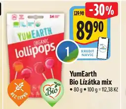 Albert YumEarth Bio Lízátka mix nabídka