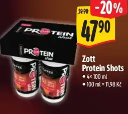 Albert Zott Protein Shots nabídka