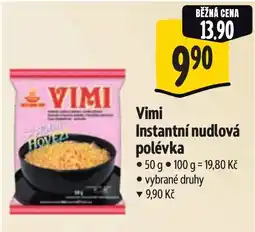 Albert Vimi Instantní nudlová polévka nabídka
