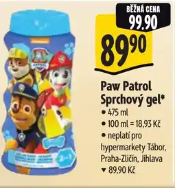 Albert Paw Patrol Sprchový gel nabídka