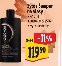 Albert Syoss Šampon na vlasy nabídka