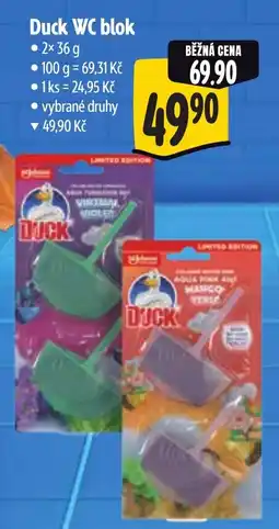 Albert Duck WC blok nabídka