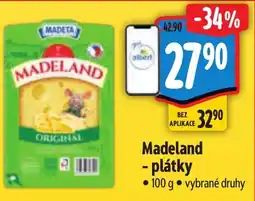 Albert MADETA Madeland - plátky nabídka