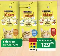 Tamda Foods PURINA Friskies granule nabídka