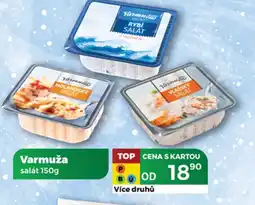 Tamda Foods Varmuža salát nabídka