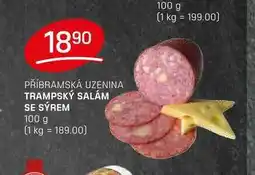Flop Trampský salám se sýrem 100g nabídka