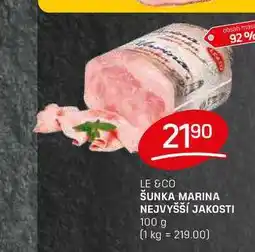 Flop ŠUNKA MARINA NEJVYŠŠÍ JAKOSTI 100g nabídka