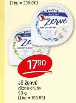 Flop JČ ŽERVÉ různé druhy 90 g nabídka