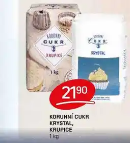 Flop KORUNNÍ CUKR KRYSTAL, KRUPICE 1 kg nabídka