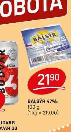 Flop BALSÝR 47% 100g nabídka