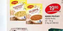 Flop MAGGI POLÉVKY různé druhy 42-54 g nabídka