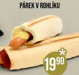 Jip Párek v rohlíku nabídka
