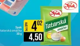 Jip Spak tatarská omáčka nabídka