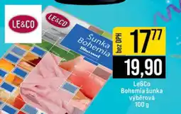 Jip Le&Co Bohemia šunka výběrová nabídka