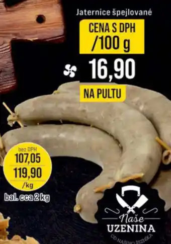 Jip Jaternice špejlované nabídka