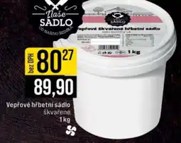 Jip Vepřové hřbetní sádlo škvařené nabídka