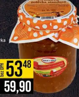 Jip Náhlík a Náhlík dršťková polévka standard nabídka