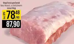 Jip Vepřová pečeně bez kosti, s řetízkem nabídka