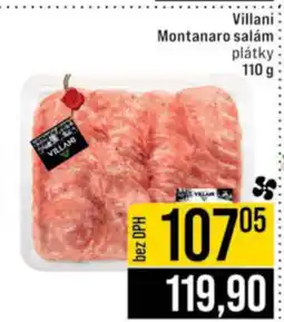 Jip Villani Montanaro salám plátky nabídka