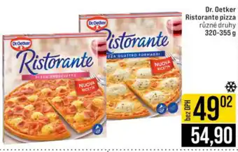 Jip Dr. Oetker Ristorante pizza nabídka