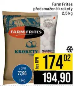 Jip Farm Frites předsmažené krokety nabídka